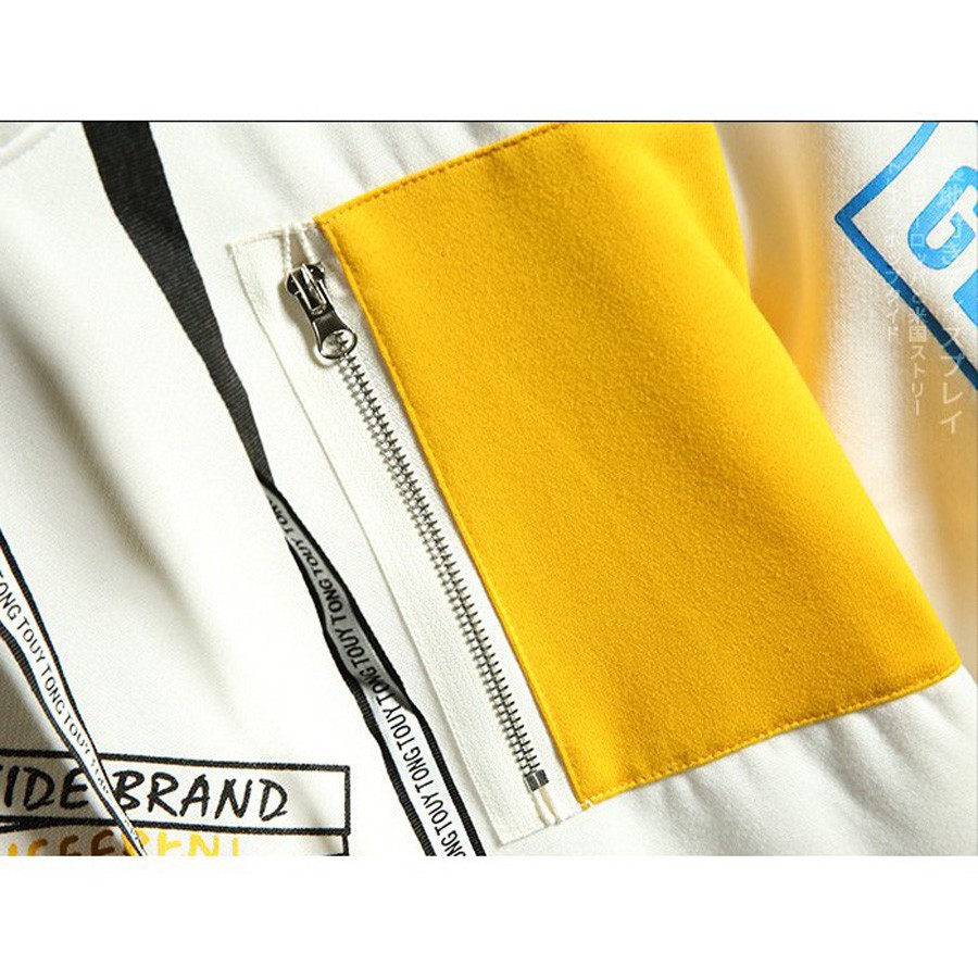 ÁO HOODIE NỈ NGOẠI Phối Zip - HD750 | BigBuy360 - bigbuy360.vn
