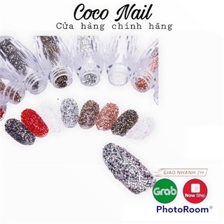 Hũ đá rắc trang trí móng nail siêu sáng