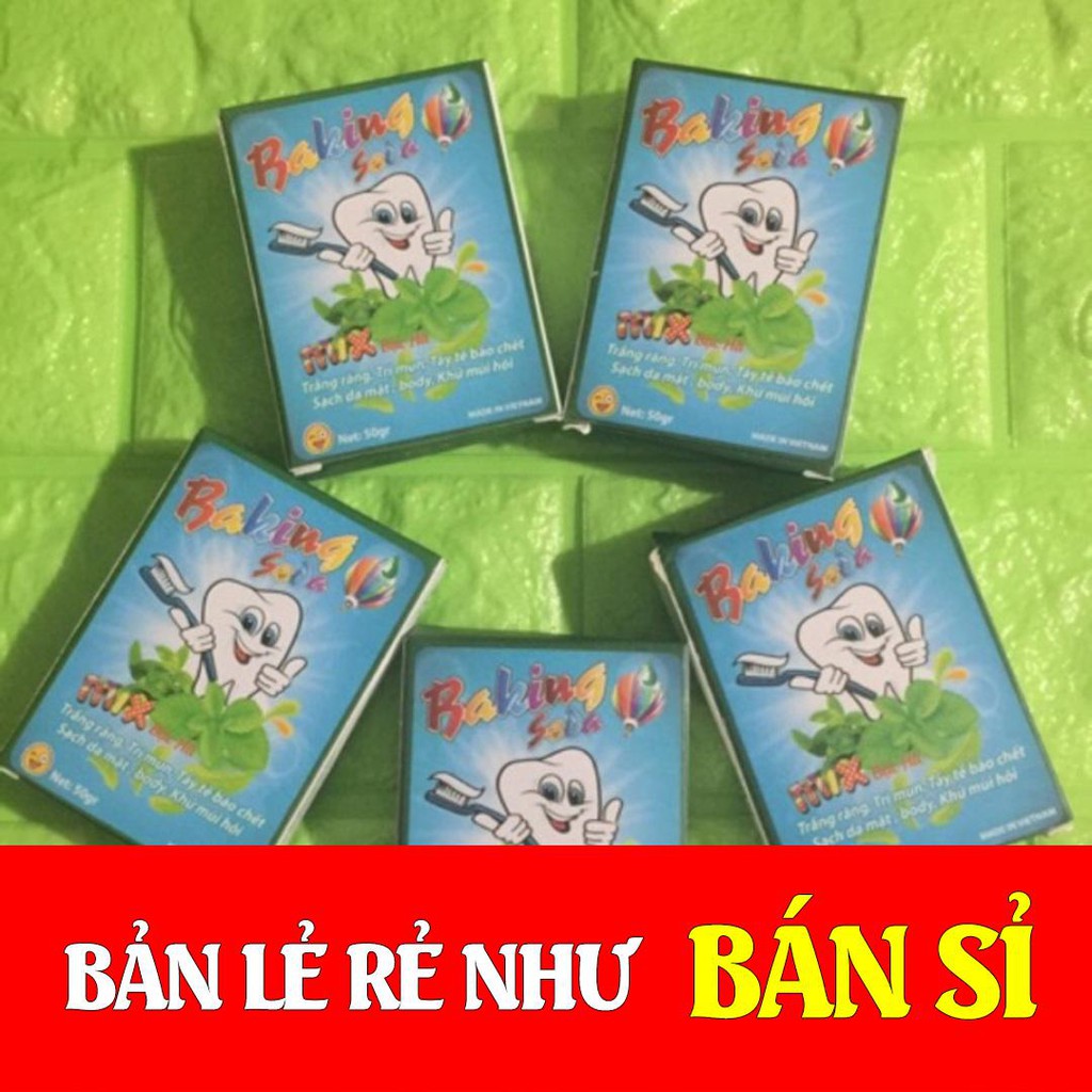 [GIÁ SỈ] BAKING SODA MIX BẠC HÀ