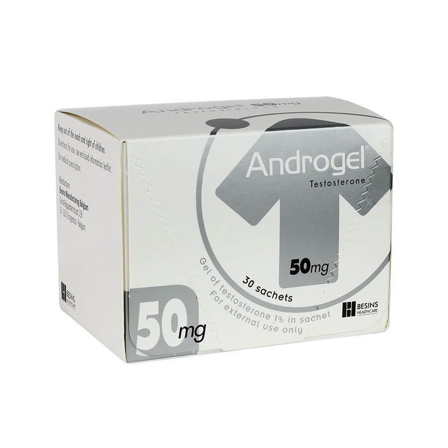Gel bôi da ANDROGEL 50mg  Tăng cường sinh lý cho phái mạnh