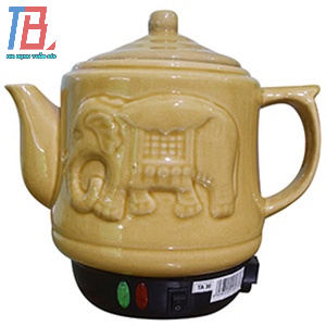 Ấm sắc thuốc Trường An TA36 dung tích 3.2L công suất 420W, tặng kèm vòng sứ - Màu ngẫu nhiên - Chính Hãng BH 12 tháng