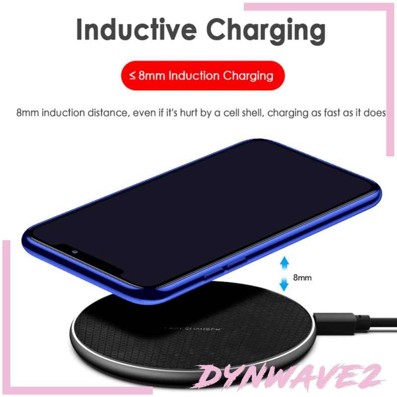 Bộ Sạc Không Dây Dynwave2 10w Cho Samsung Galaxy S9 S8 S8 Plus Note 8 Note 5 S7 Edge