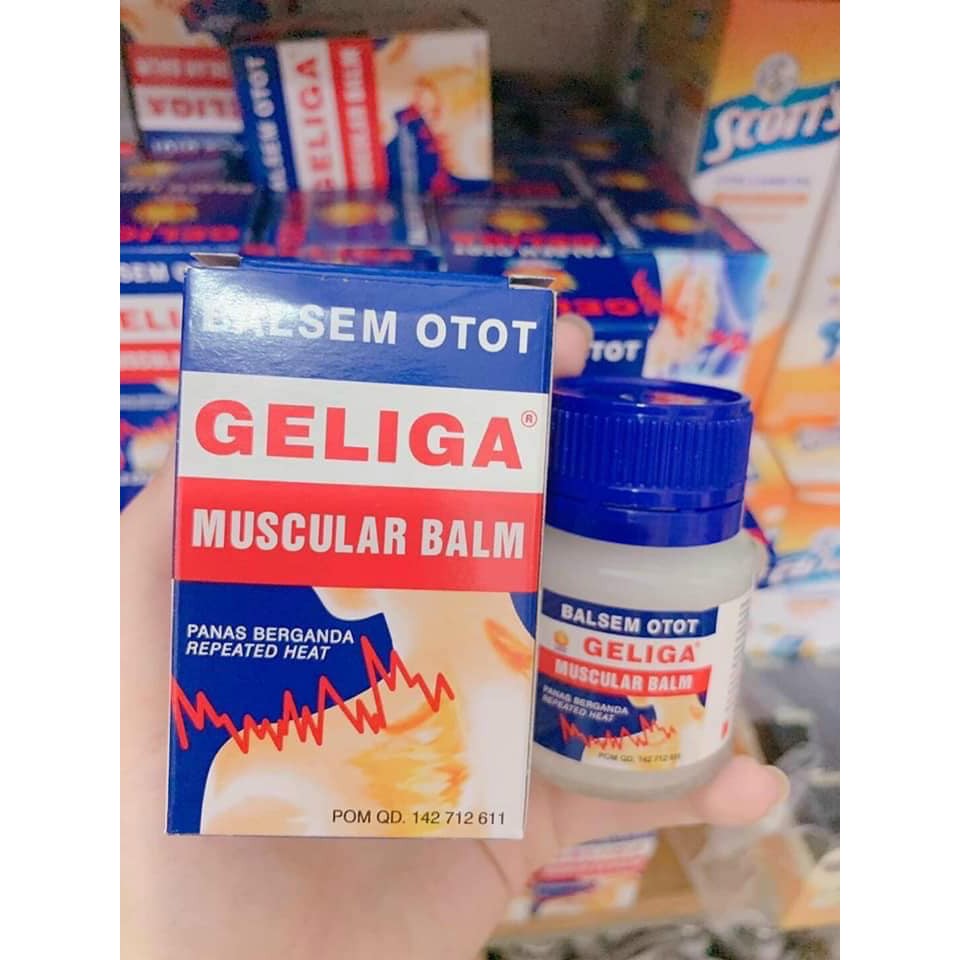DẦU CÙ LÀ LỬA GELIGA MUSCULAR BALM 40GR INDONESIA