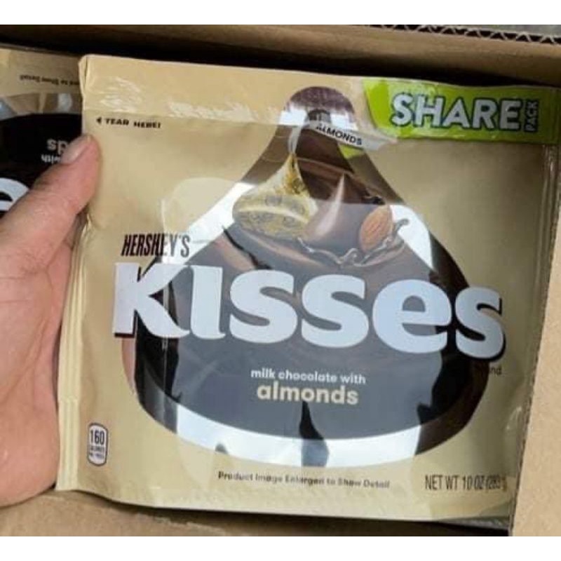 DATE 2023- KẸO CHOCOLATE HERSHEY'S KISSES VÀ NUGGETS  - USA