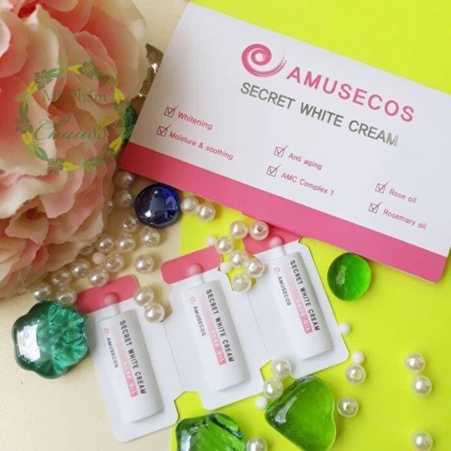 Amusecos Secret White Cream ( gel làm hồng và se khít)