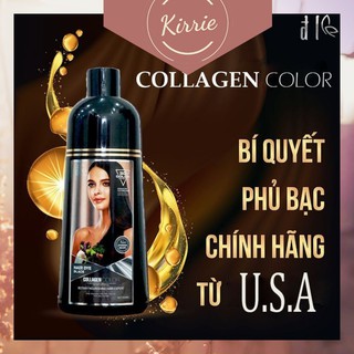 [SALE] Dầu Gội Phủ Bạc Thảo Dược Đen Tóc Collagen