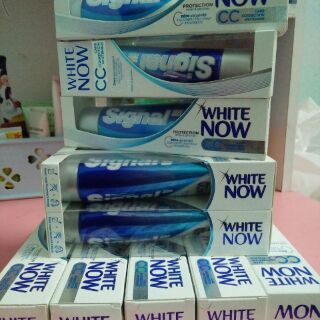 Kem đánh trắng răng Signal white now