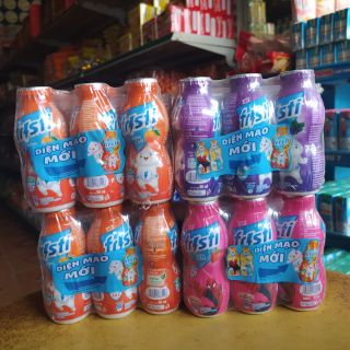 Com bo 4 lốc sữa fristi chai Hà lan 80ml