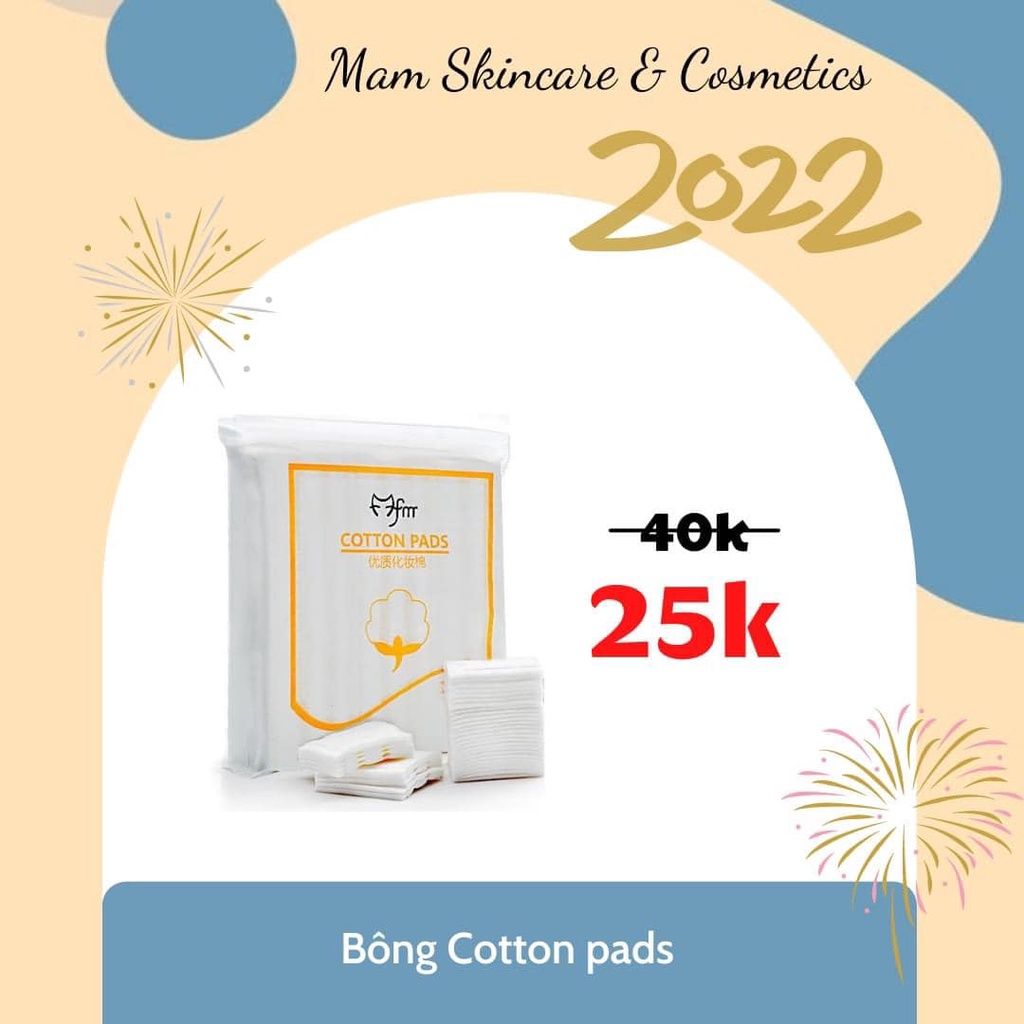 Bông tẩy trang 3 lớp Cotton Pads
