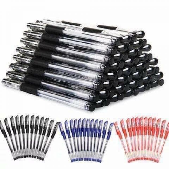 Sét 100 Bút Bi Nước Xanh - Đen GD0301