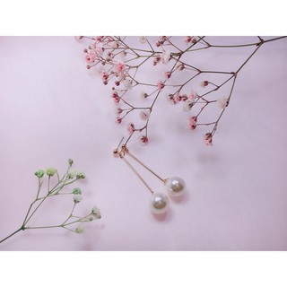 Bông tai hạt ngọc dáng dài