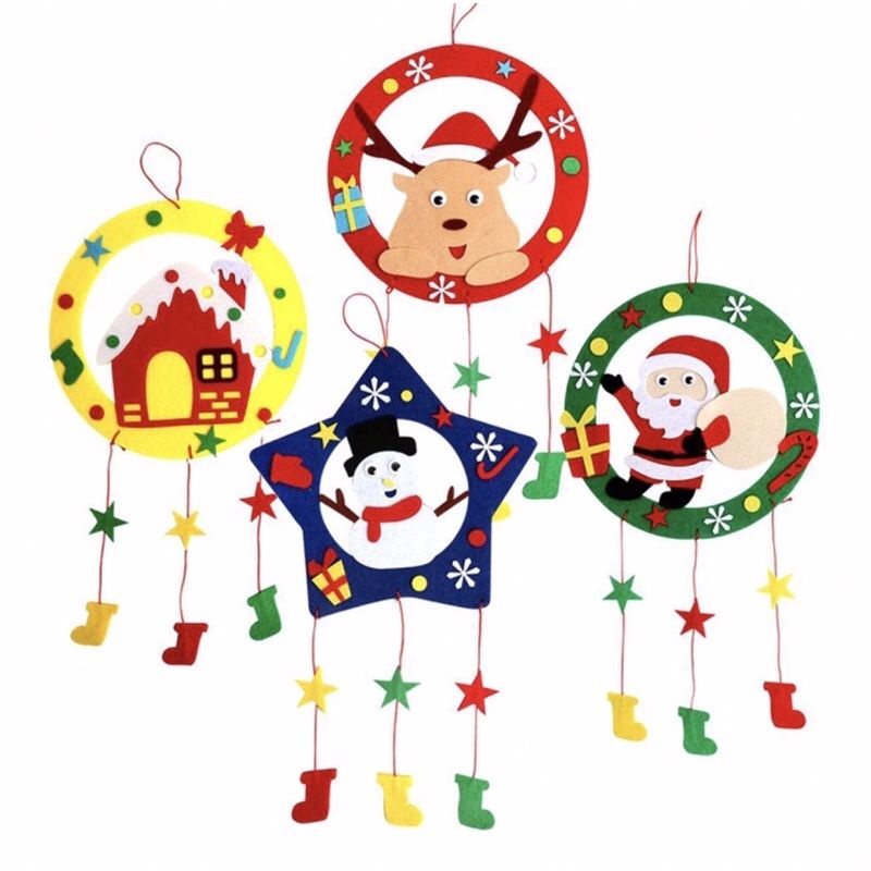 Hình treo trang trí giáng sinh, noel🌻SHOP MẦM NON NHƯ Ý 🌻