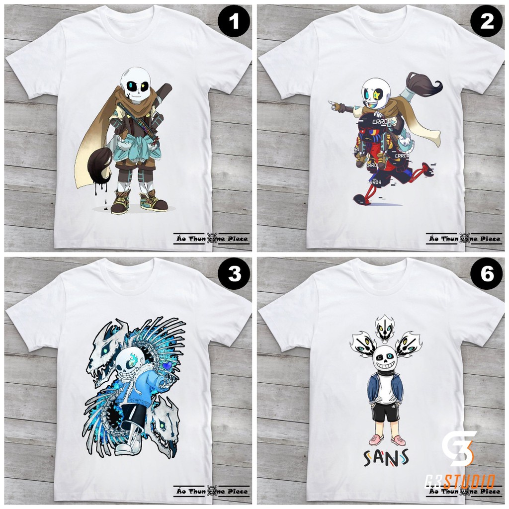⚡️FREESHIP⚡️Áo Thun In Hình Sans Undertale Ink Error S20 Cực Đẹp Nhiều Mẫu - Áo Thun Game Mẫu mới | BigBuy360 - bigbuy360.vn