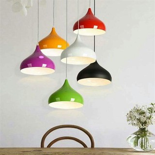 Đèn thả trần chao giọt nước...