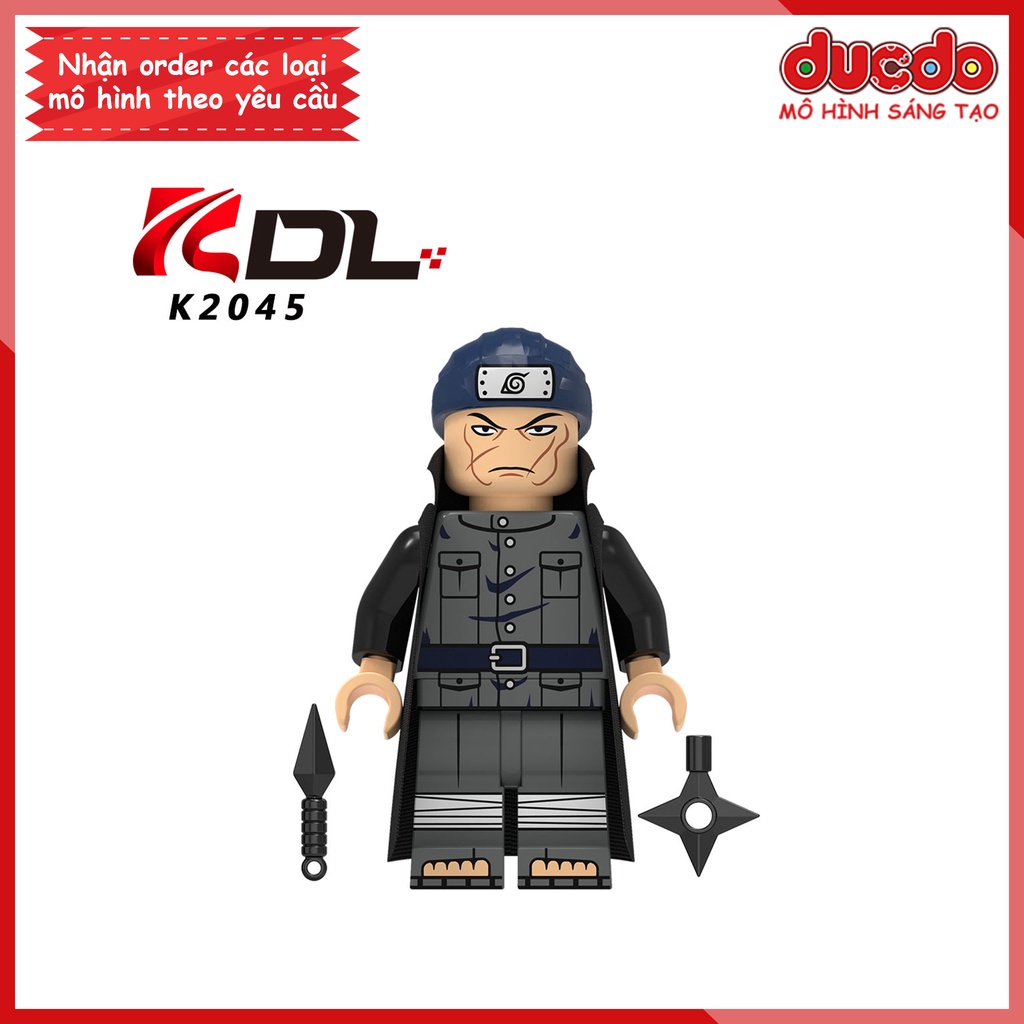 Minifigures các nhân vật trong Naruto Akatsuki mới - Đồ chơi Lắp ghép Xếp hình Mô hình Mini KORUIT KDL807