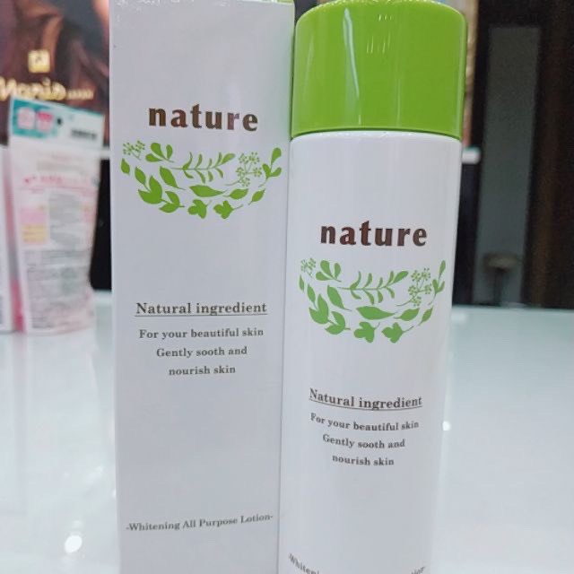 Nước dưỡng da và loại bỏ tế bào chết 2 trong 1 Naris Nature White 160ml