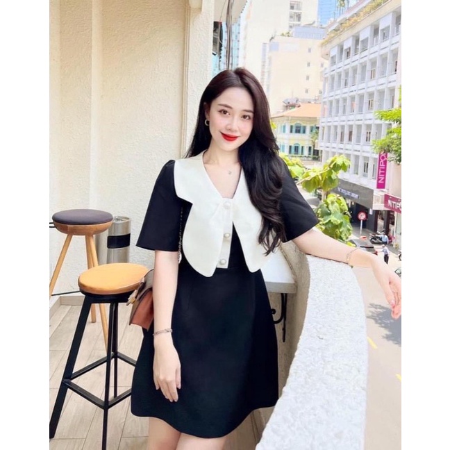 Đầm Tiểu Thư Cánh Bướm Đi Tiệc Bigsize Quỳnh Anh Từ 50kg Đến 100kg