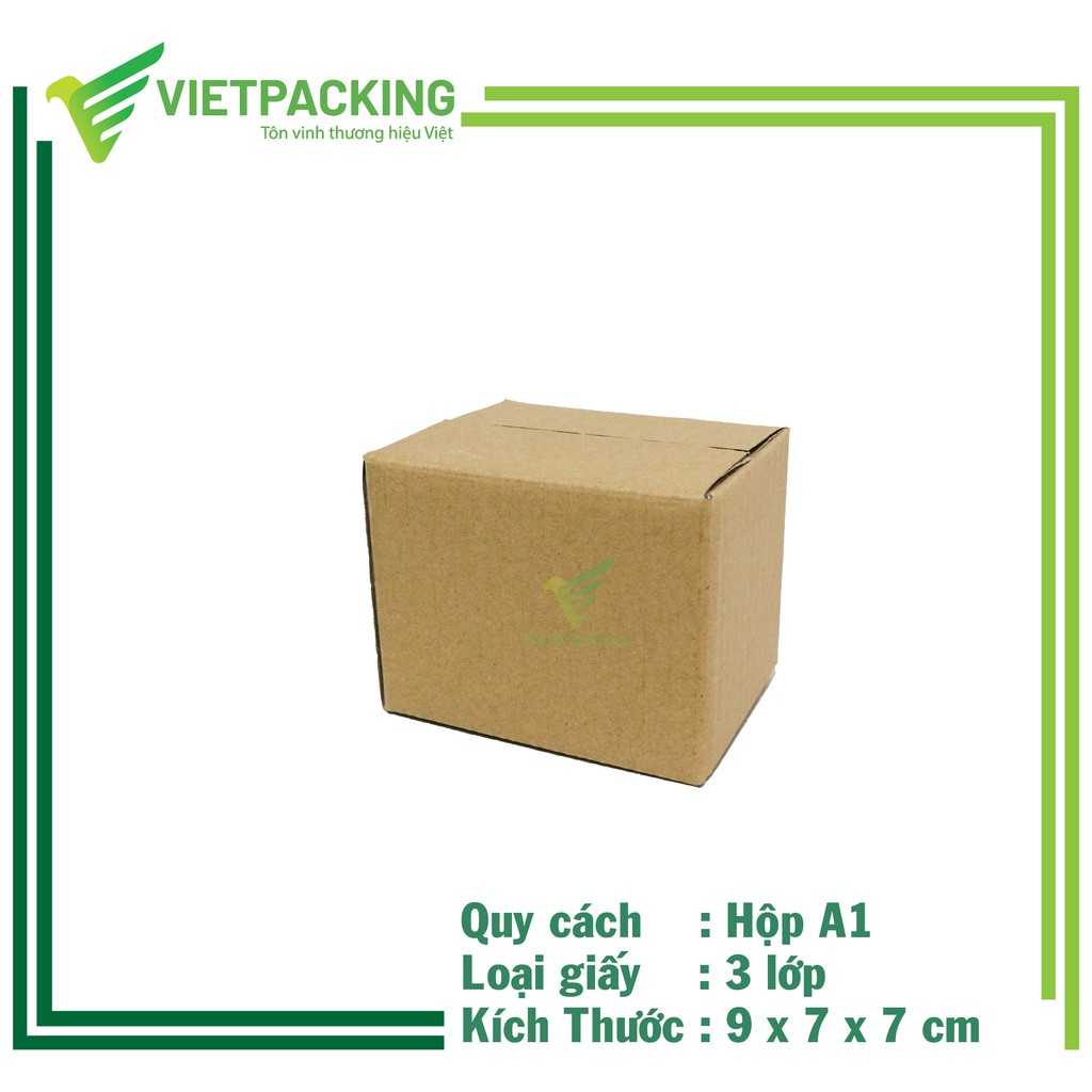 [GIÁ RẺ] 50 Hộp carton đựng mỹ phẩm size 9x7x7 siêu đẹp