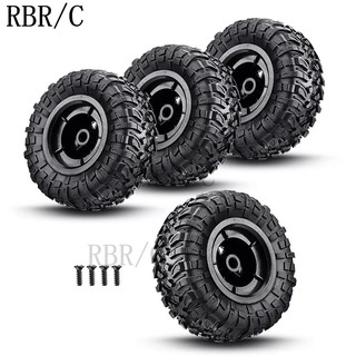 Bộ 4 bánh xe cao su MN-90 mô phỏng tỉ lệ 1/12 cho ô tô RC RBR/C WPL