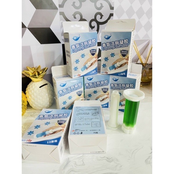 Gel khử mùi bồn cầu, khử mùi bồn cầu hình hoa, gel khử khuẩn hình bông hoa