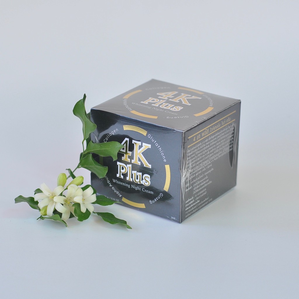 Kem Dưỡng Trắng Da 4k Plus Whitening Nigth Cream