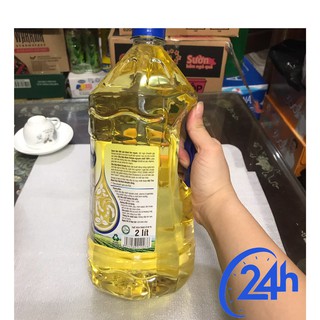 Dầu ăn Simply đậu nành 2 lít