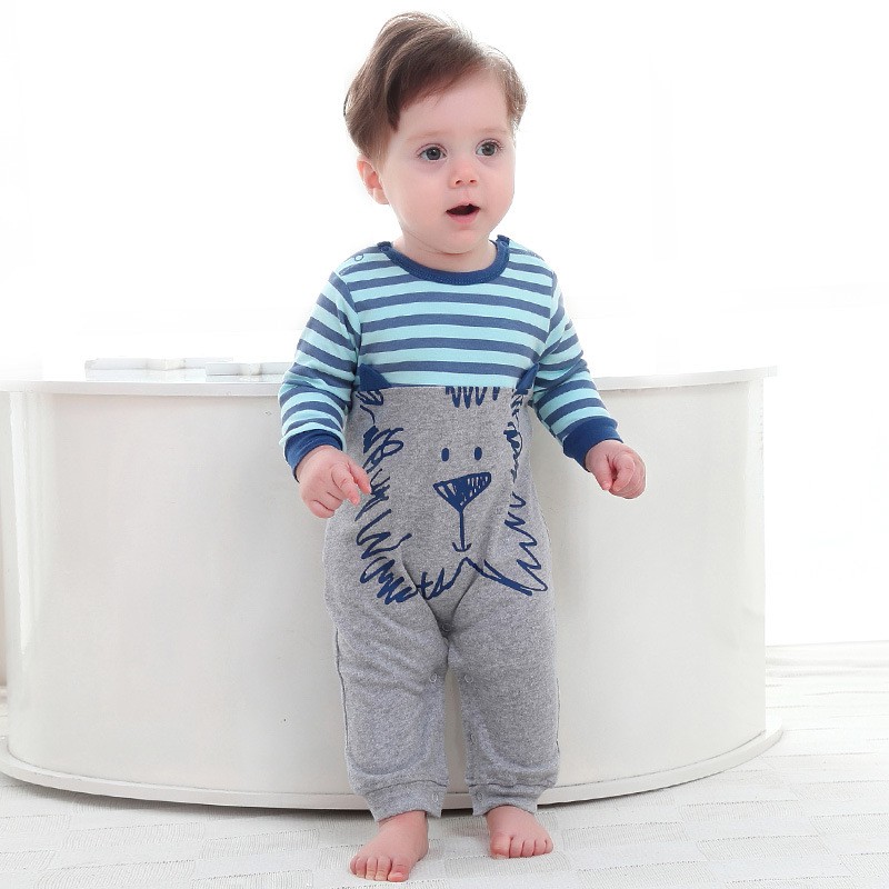 Bộ BODY dài tay cho bé bodysuit dài tay họa tiết đáng yêu chất cotton hàng xuất khẩu