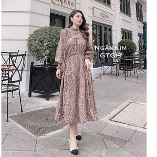 Váy bầu đẹp - Đầm bầu thời trang công sở dáng suông đẹp