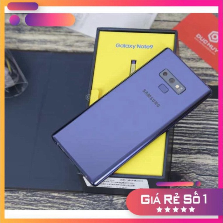 Điện thoại Samsung Galaxy Note 9 Full Box 128GB Chính Hãng- MỚI NGUYÊN HỘP