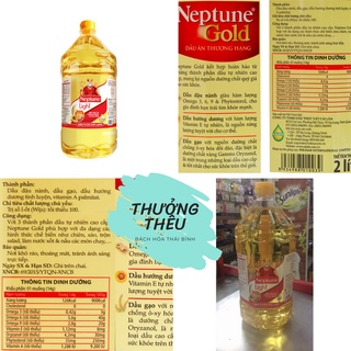 Dầu Ăn Neptune Gold Can lớn 2 Lít