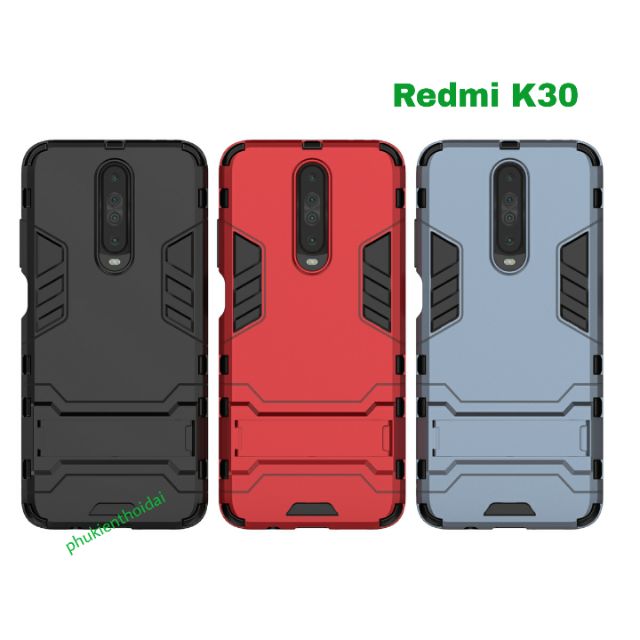 Ốp lưng Xiaomi Redmi K30 / Redmi K30 5G / K30 Pro / Poco F2 Pro chống sốc Iron Man Cao cấp