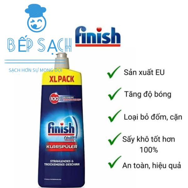 Nước Làm Bóng Chén Bát Finish 750ml