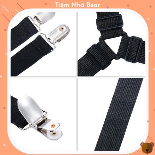 Kẹp Cố Định Ga Trải Giường Làm Phẳng, Chống Xê Dịch, Chống Bung - Bộ 4 Kẹp