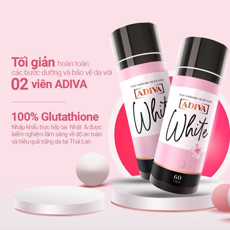 Combo 02 Hộp Gold ADIVA Collagen và 1 hộp White ADIVA