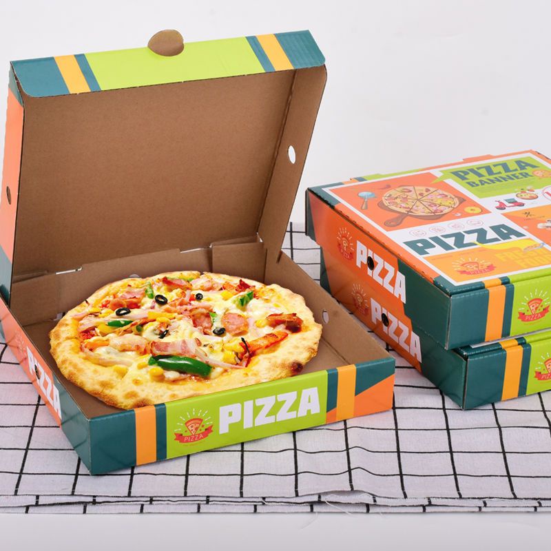 7/8/9/10/12 Inch Corrugated Thickened Pizza/Pizza/Pizza Meituan Takeaway Dedicated to-Go Box/Pizza B