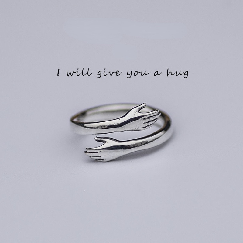 Nhẫn nữ thời trang Cổ điển Đơn giản Kích thước nhẫn có thể điều chỉnh