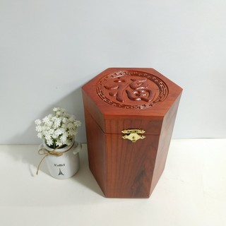 HỘP ĐỰNG CHÈ CHỮ PHÚC TÀU