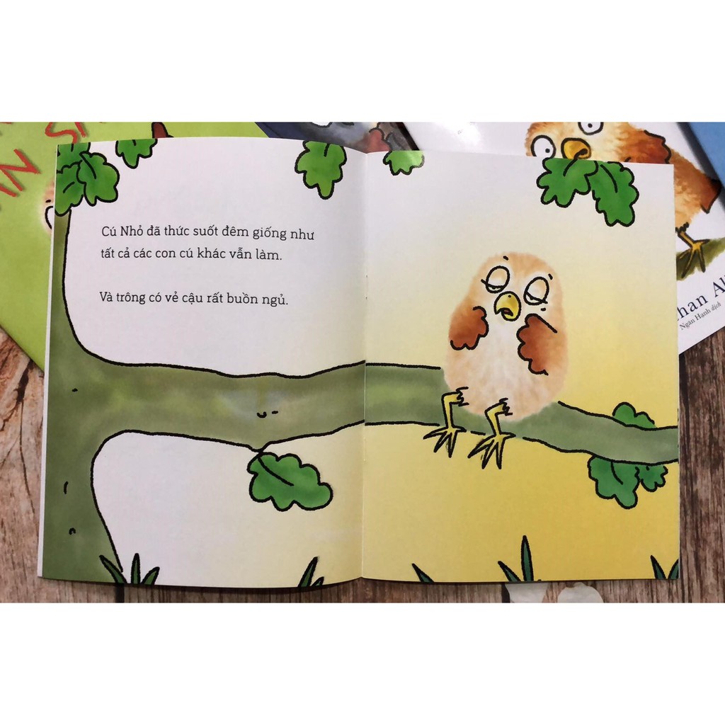 Sách - Truyện đọc trước giờ đi ngủ Baby Owl - Combo 5 cuốn dành cho trẻ em từ 0 đến 6 tuổi