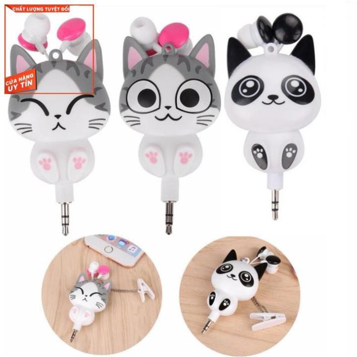 Gía rẻ Tai nghe dây rút hình thú đáng yêu WA301 Pika shop