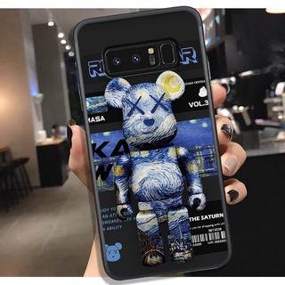 Ốp Lưng Samsung NOTE 8 - NOTE 9 - NOTE 10 - NOTE 10 PLUS , In Hình Gấu Bear Brick siêu ngầu.