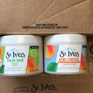 Kem Tẩy Tế Bào Chết St.Ives Fresh Skin Apricot Scrub (283g)