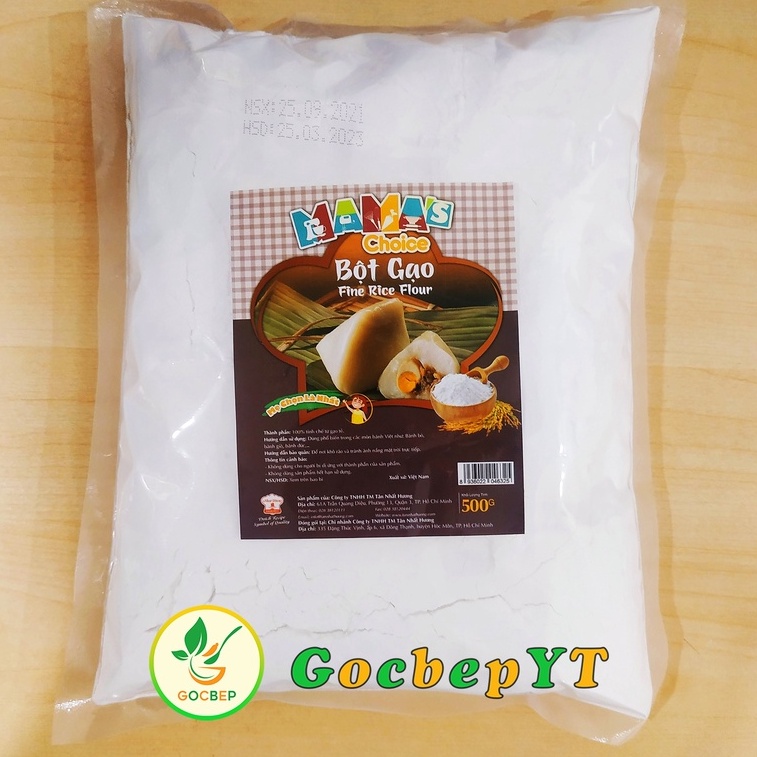 Bột gạo tẻ Mama's Choice gói 500g