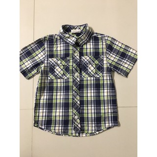 Thanh lý - Sơ mi sọc xuất xịn ngắn tay (size 2T)