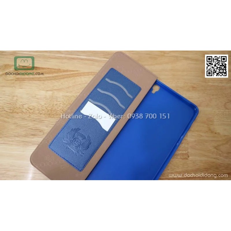 Bao da Samsung Tab S3 9.7 Inch Lishen vân nhám lưng dẻo