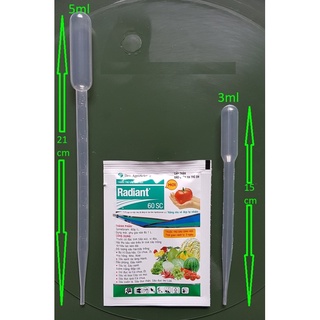 1 CÁI Ống hút dung dịch lỏng dùng đong đo phân thuốc