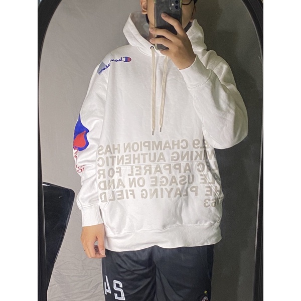 [ảnh thật shop chụp] áo Khoác nỉ Champion Hoodie chính hãng 100%