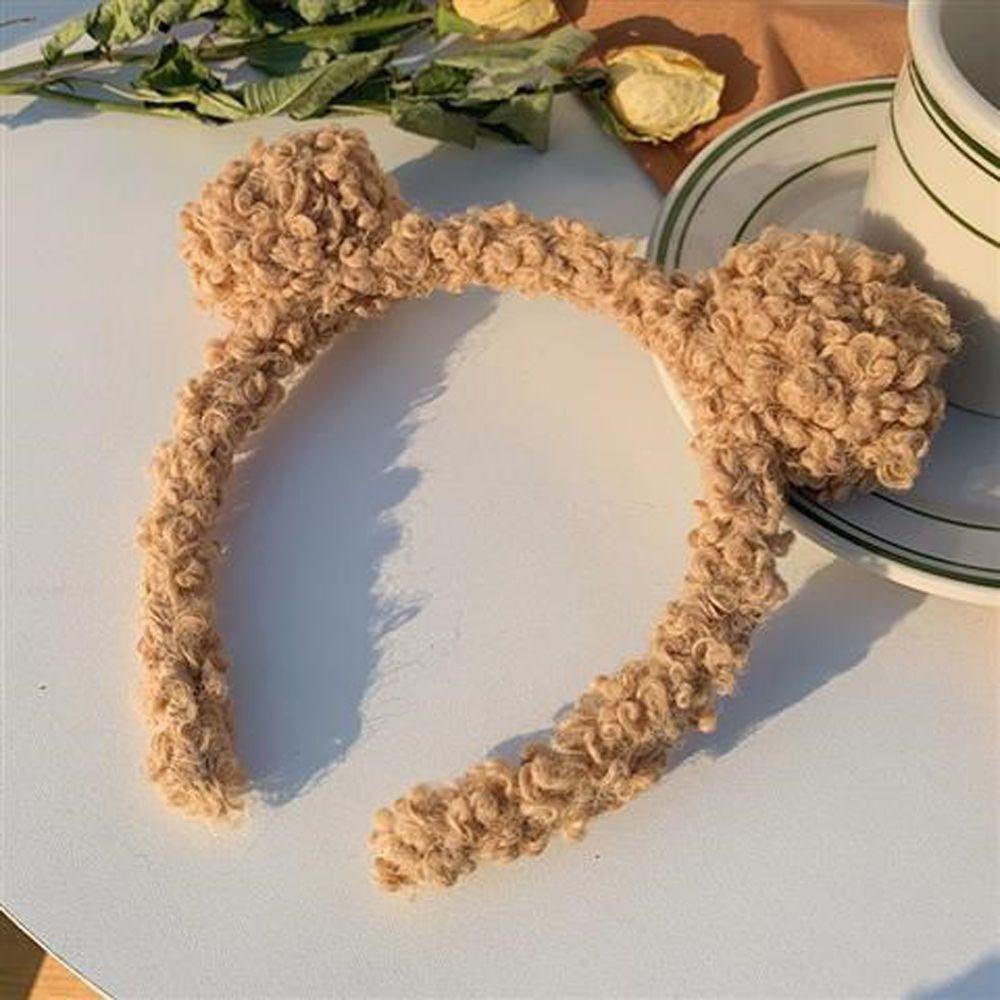 NICKOLAS Băng Đô Cài Tóc Tai Gấu Nhỏ Dễ Thương Phong Cách Nhật Bản Cho Nữ