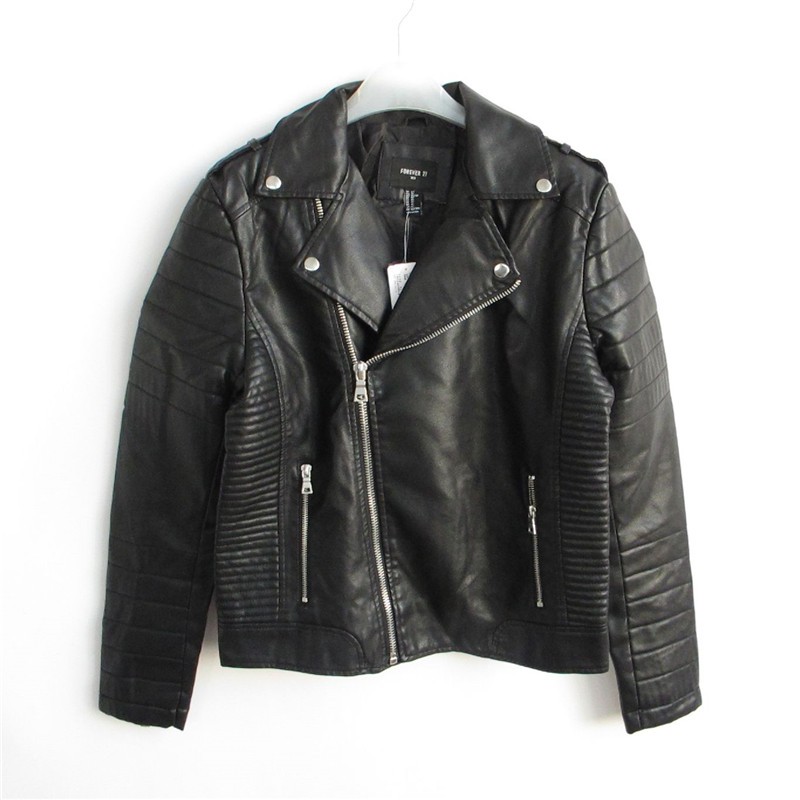 (TỔNG HỢP NHIỀU MẪU) ÁO DA BIKER JACKET FOREVER 21 AUTH CHÍNH HÃNG LẺ SIZE