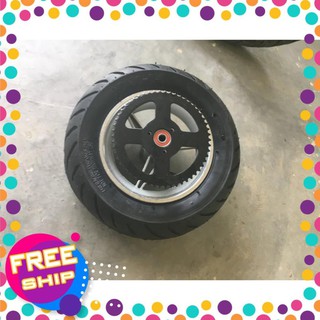 Cụm bánh xe moto mini 50cc combo vành đĩa lốp chất liệu tốt