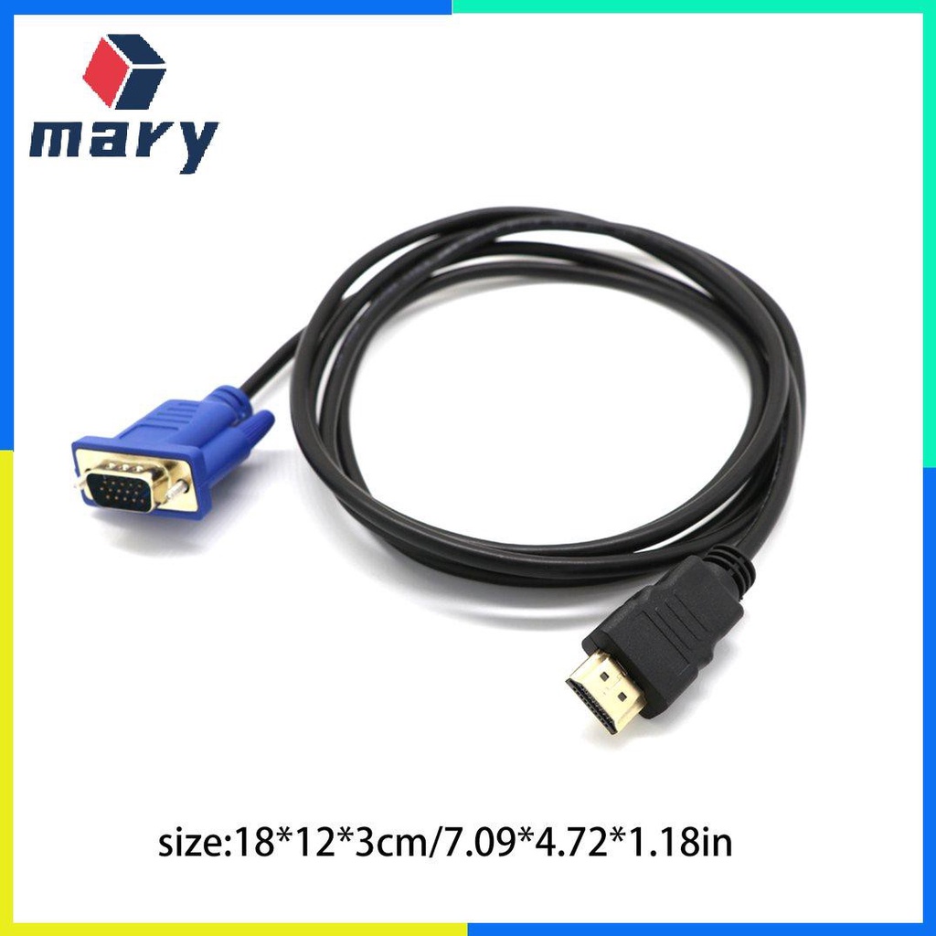 Cáp Chuyển Đổi Hdmi Sang Vga D-Sub Cho Tv / Pc